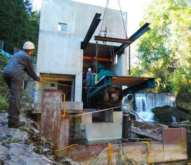 Maintenance hydroélectrique mécanique et électrique des centrales